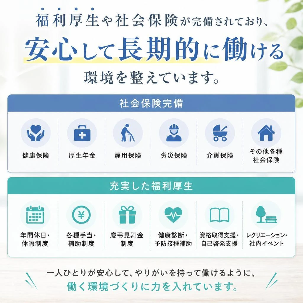 5. 安定した労働条件